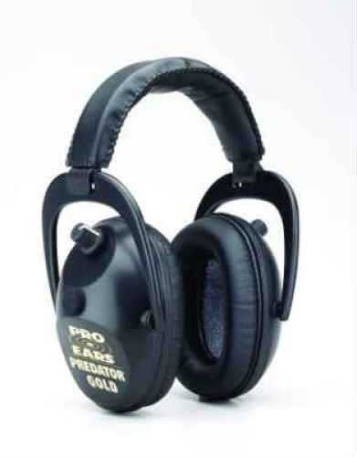 Pro Ears Predator Gold Black NRR 26 Earmuff